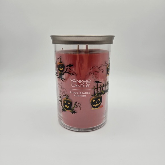 Yankee Candle Other - New Yankee Candle Blood Orange Pumpkin 20oz Jack-O-Lantern Halloween Spooky Goth